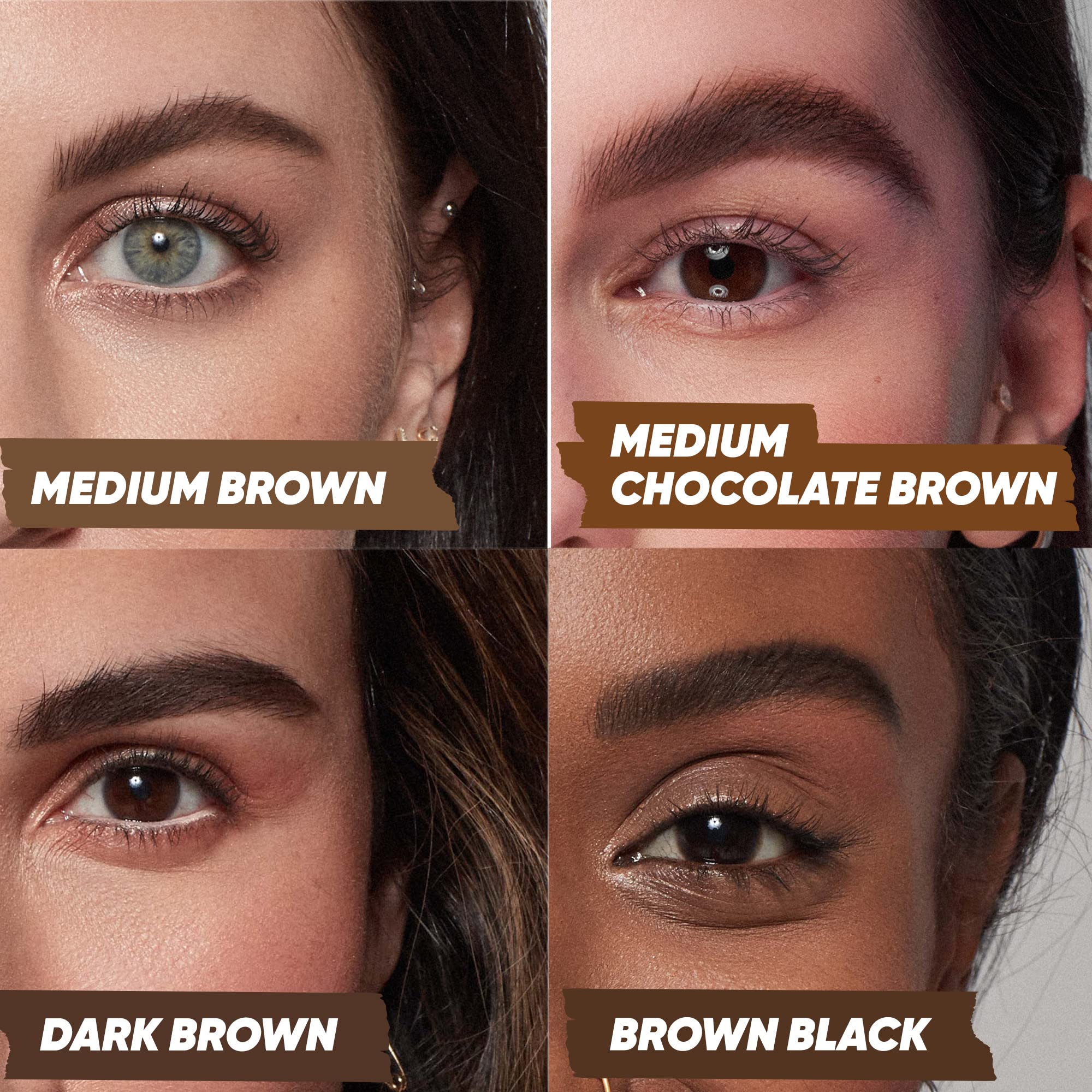 Kosas Brow Pop long-wearing pigment resists smudging and fading.