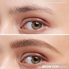 Kosas Brow Pop Nano delineado de cejas con acabado limpio y duradero.