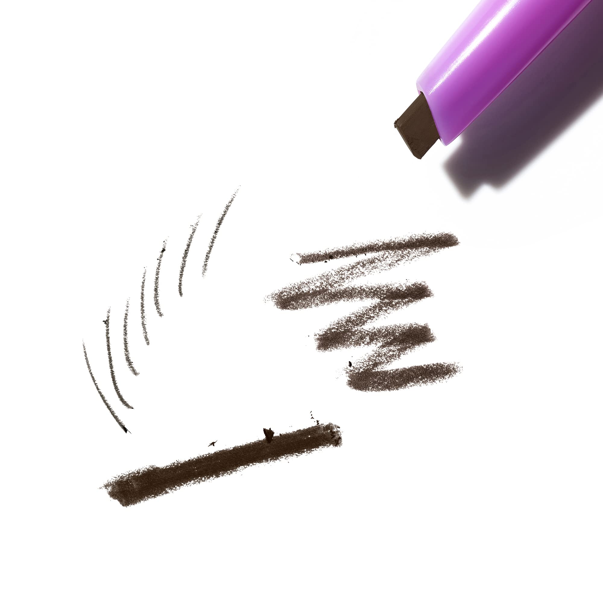 Kosas Brow Pop thin side creates hair-like, feathered strokes.