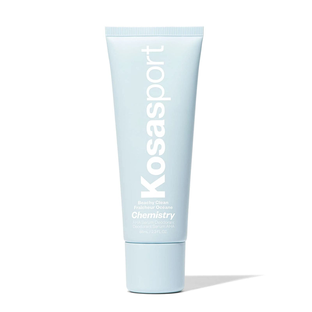 Kosas Chemistry Desodorante sin aluminio para axilas, cuidado suave para piel sensible.