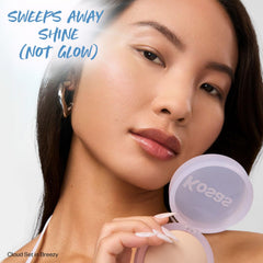 Kosas Cloud Set Breezy powder close-up reveals ultra-light texture