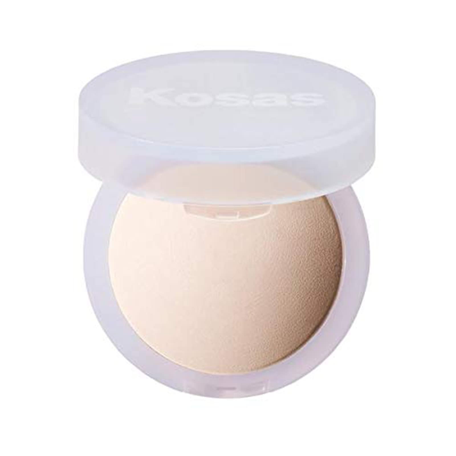 Kosas Cloud Set pressed powder in translucent shade for natural shine control