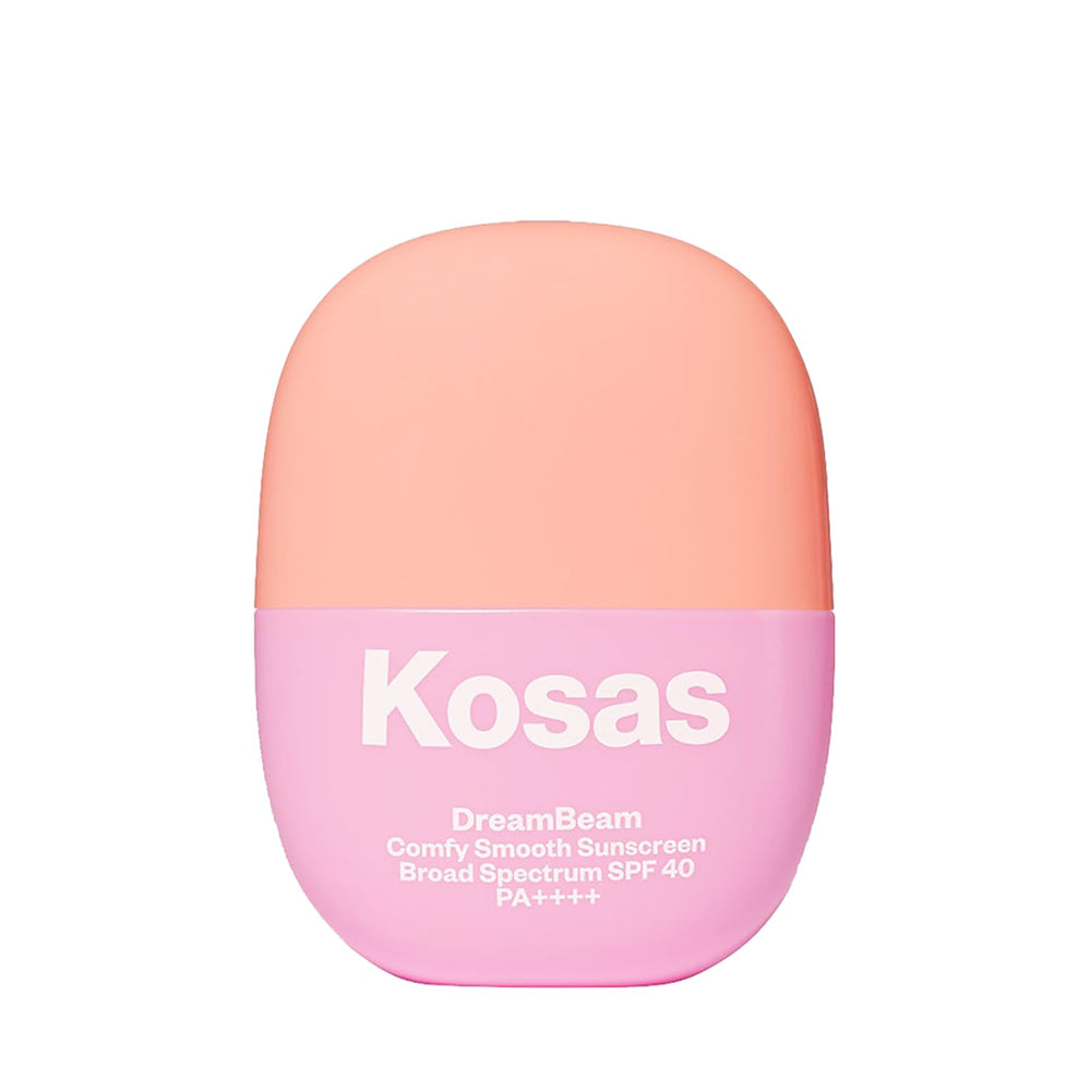 Kosas DreamBeam protege la piel con SPF 40 mineral y sirve como base ligera.