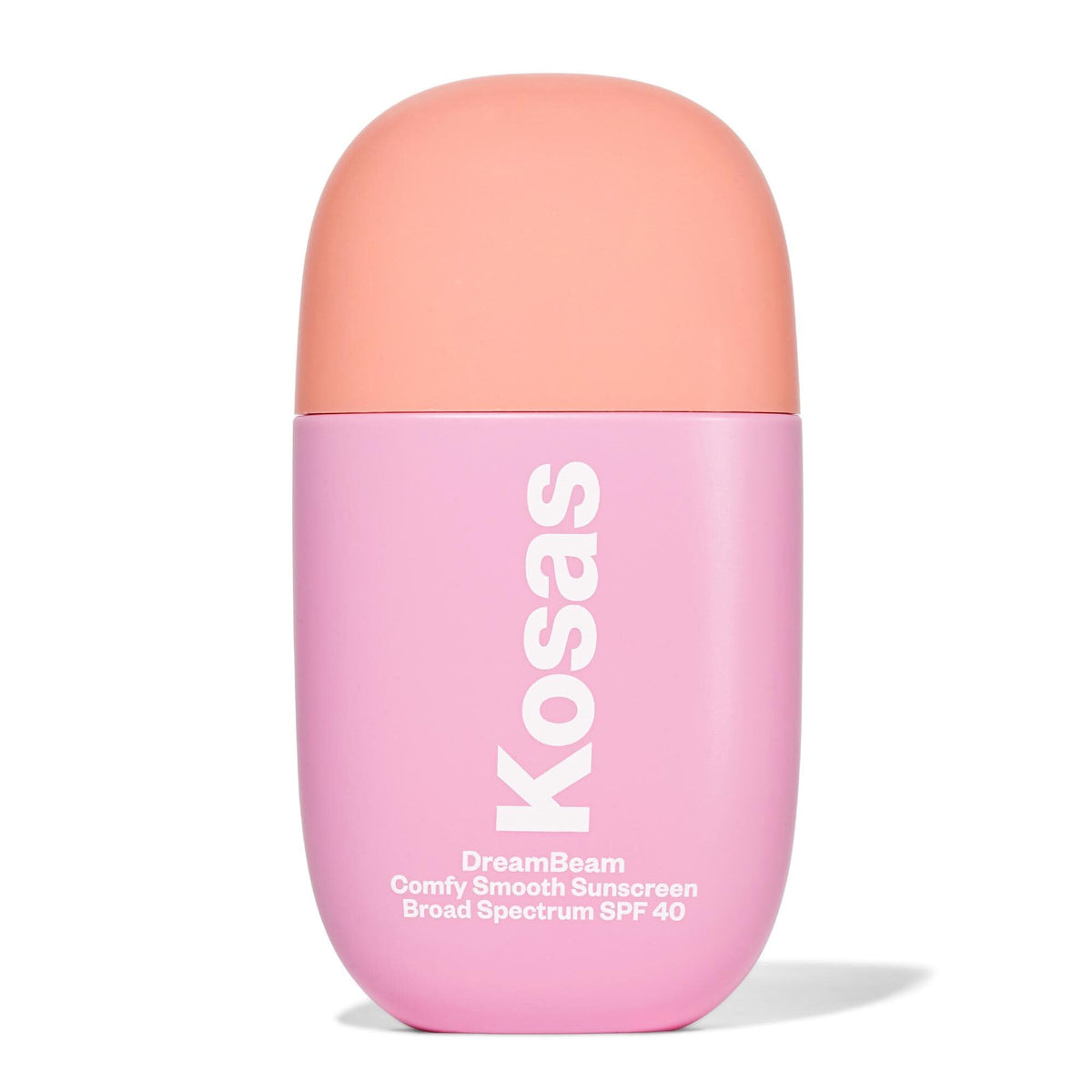 Kosas DreamBeam sunscreen spreads smoothly for a flawless makeup base with SPF 40.
