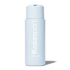 Kosas Kosasport Good Body Skin, gel exfoliante en botella, suaviza poros y textura.