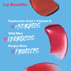Kosas Lipfuel Balm con aceites naturales y vitamina E para nutrir los labios.