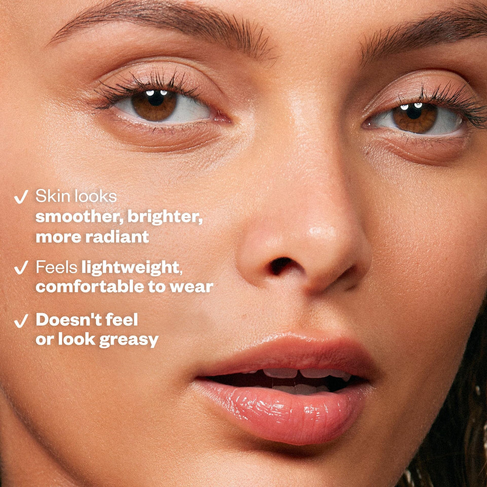Kosas DreamBeam water-resistant SPF 40 icon for active days outdoors.