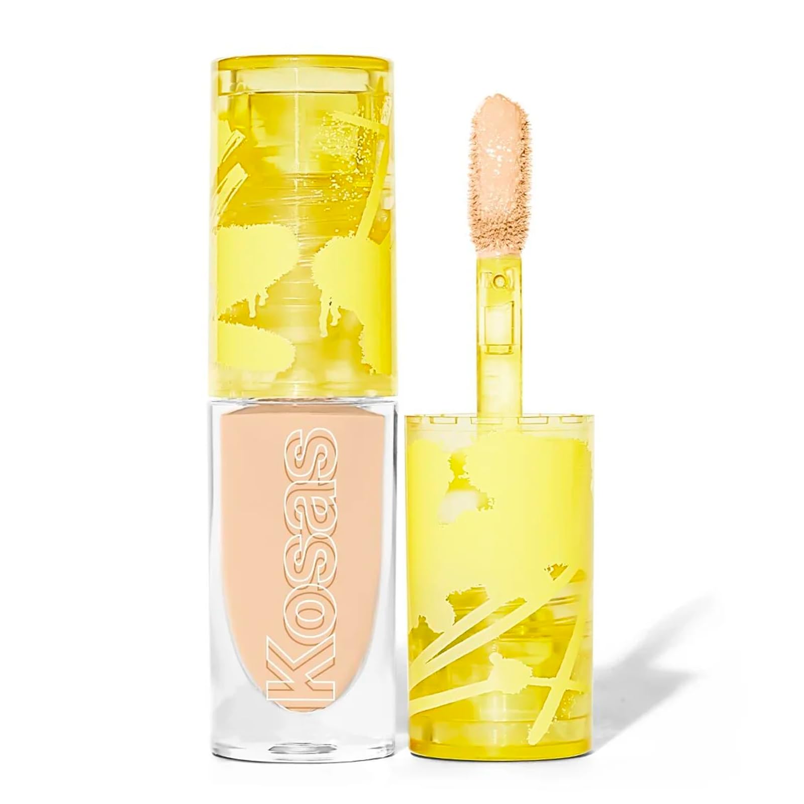Kosas Revealer Concealer tono 04 con empaque compacto, ideal para viaje.
