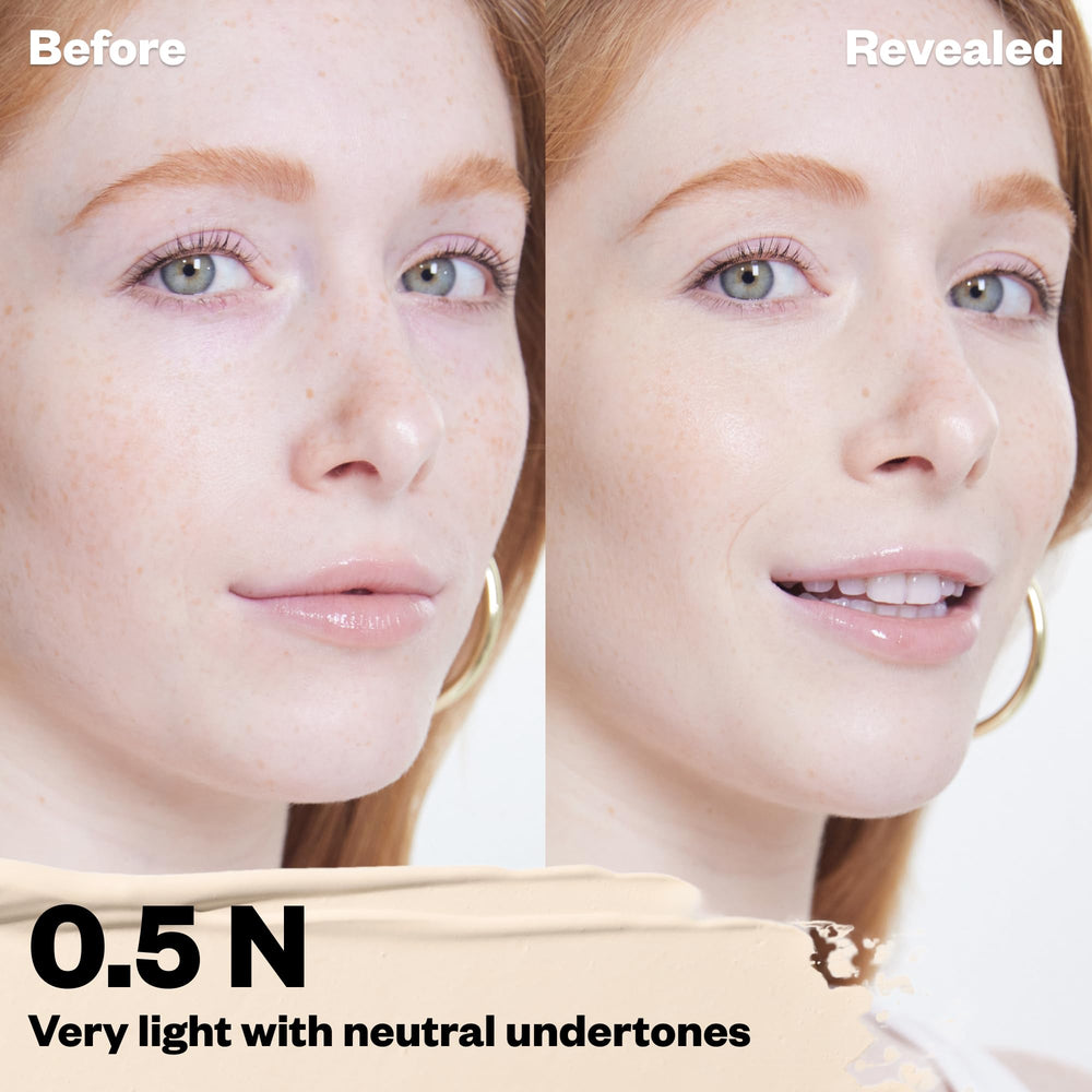 Kosas Revealer Concealer application tip close-up for precise, mess-free coverage.