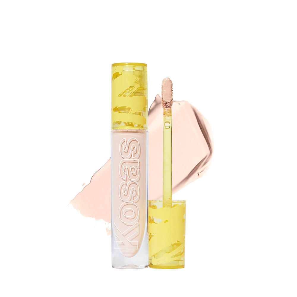 Kosas Revealer Concealer bottle with pump for precise application and smooth coverage.