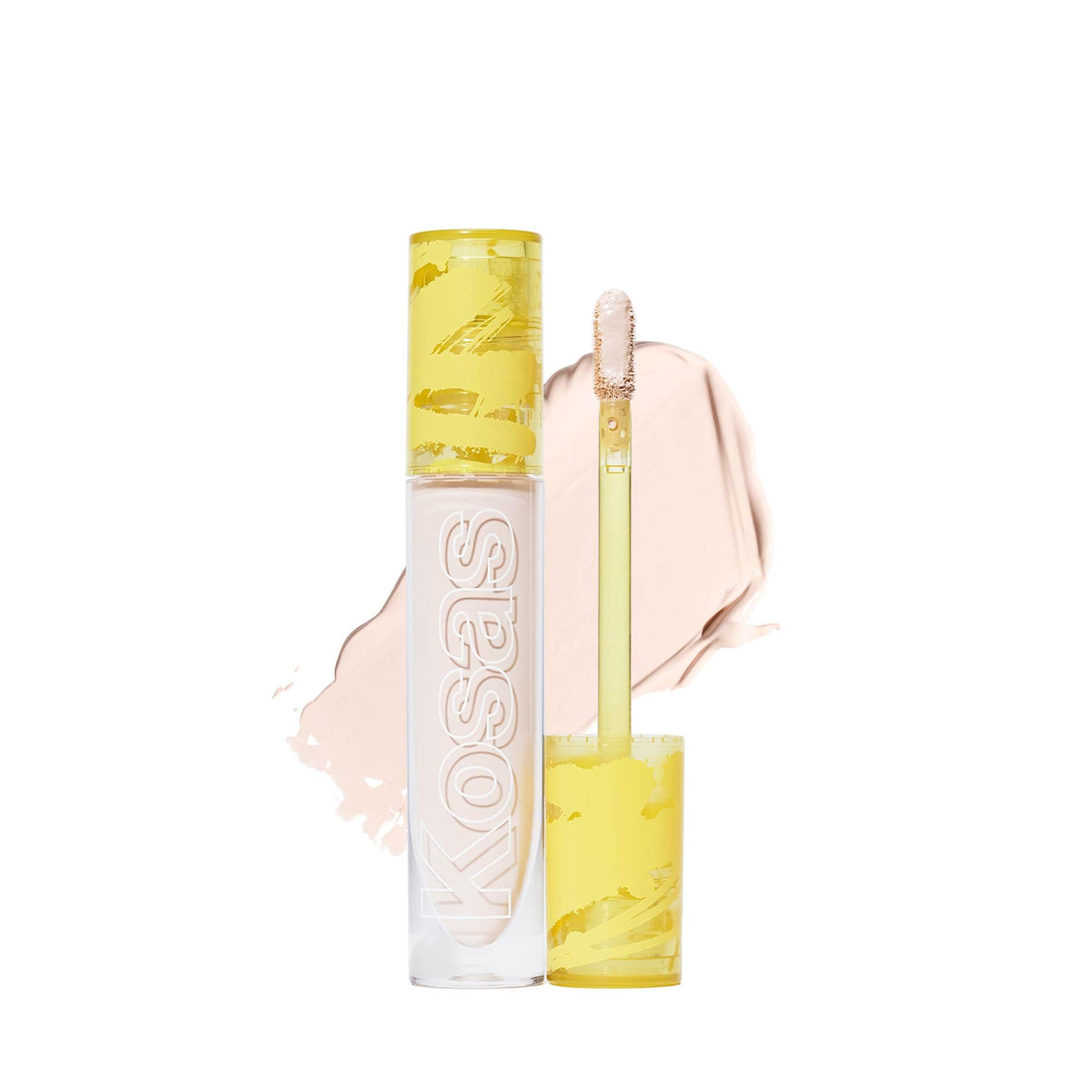 Kosas Revealer Concealer bottle demonstrates medium coverage for a natural finish.