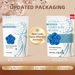 KOTAMU coarse hair formula wax beads with strong root grip