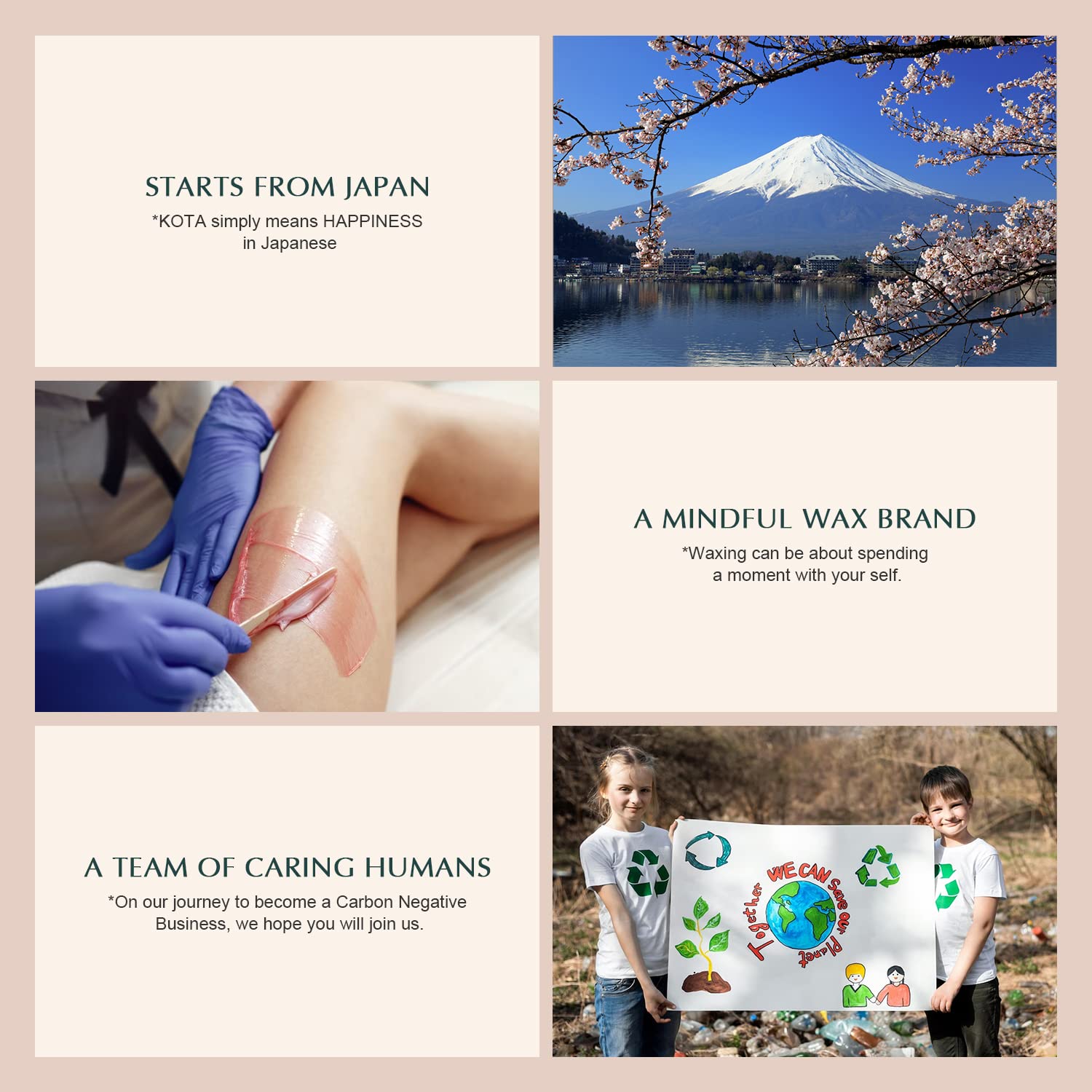 KOTAMU wax beads suitable for bikini and Brazilian-area waxing at home