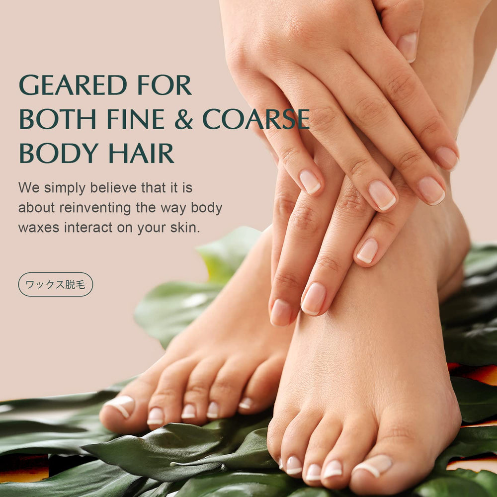 KOTAMU beads for deep hair removal on back and chest areas