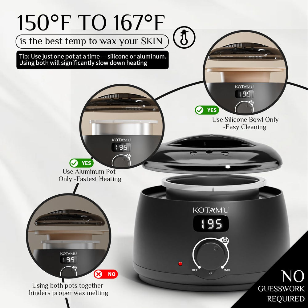 KOTAMU four-wax formulas offer versatile options for hair types.