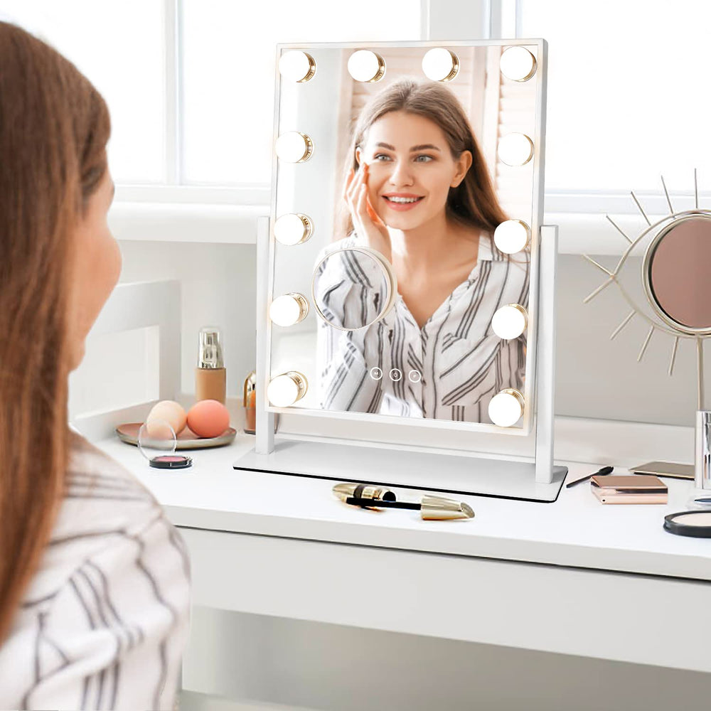 Kotdning vanity mirror makes a thoughtful gift with a warranty.