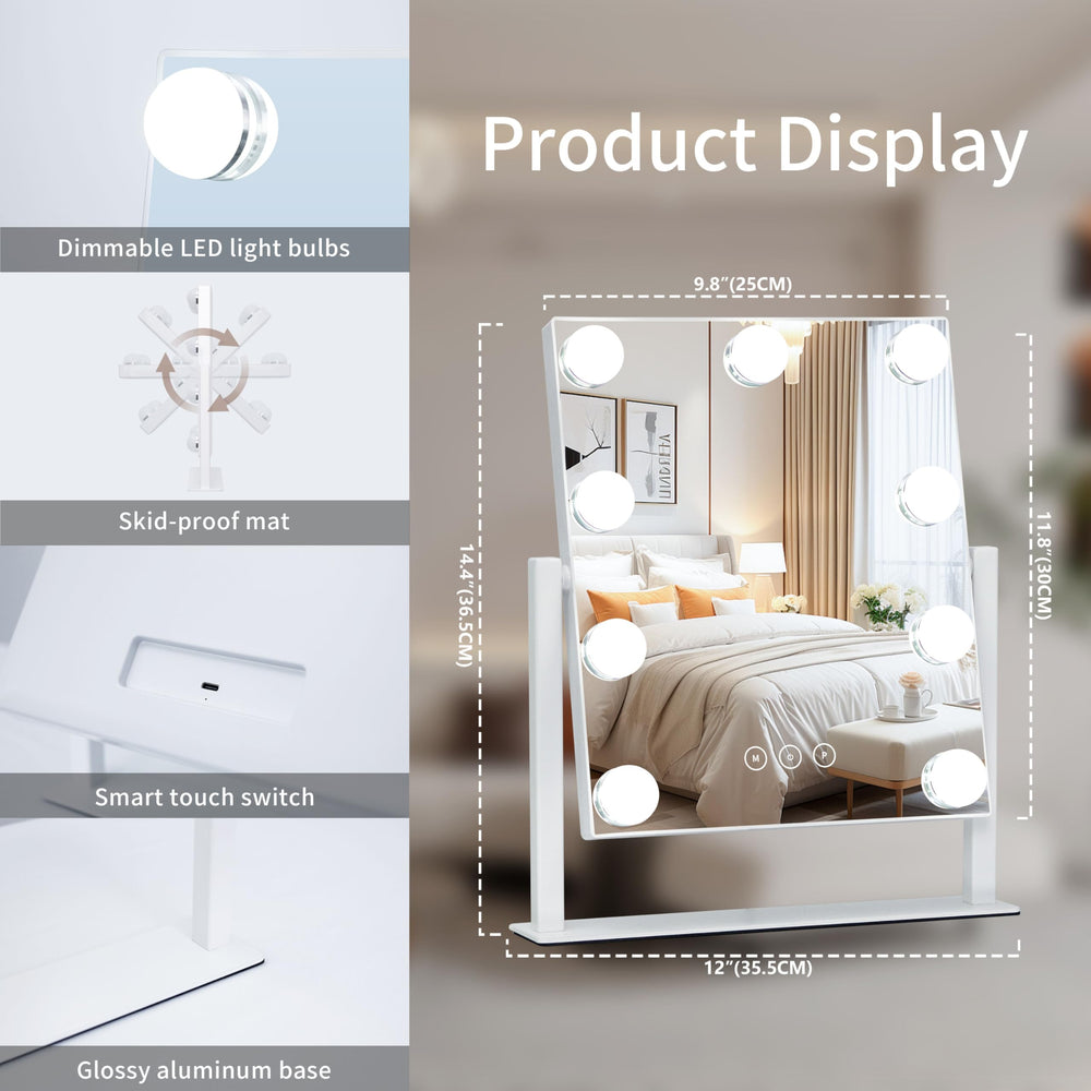 Kotdning compact design fits on dresser without clutter.