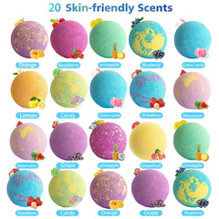 Kottke bath bombs float and fizz, revealing surprises for playful toddlers.