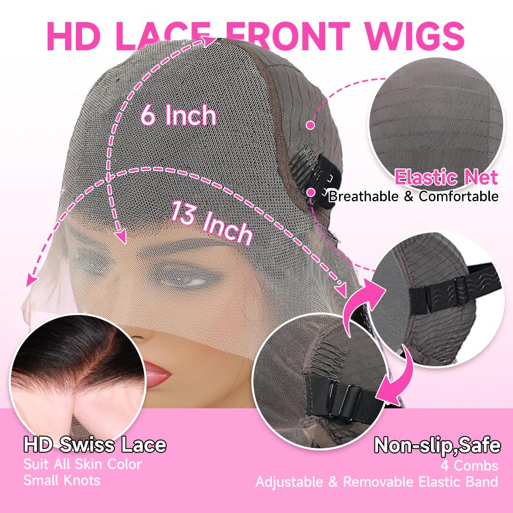 KOTTN 200 density body wave wig adds natural volume and bounce.