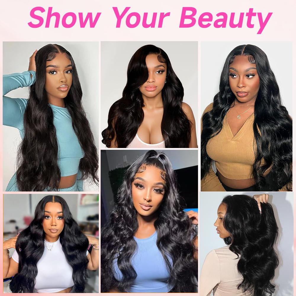KOTTN pre-plucked virgin human hair wig for easy styling at home.