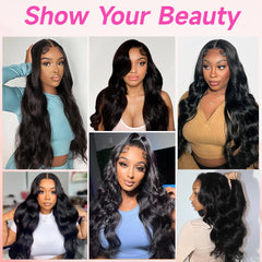 KOTTN pre-plucked virgin human hair wig for easy styling at home.