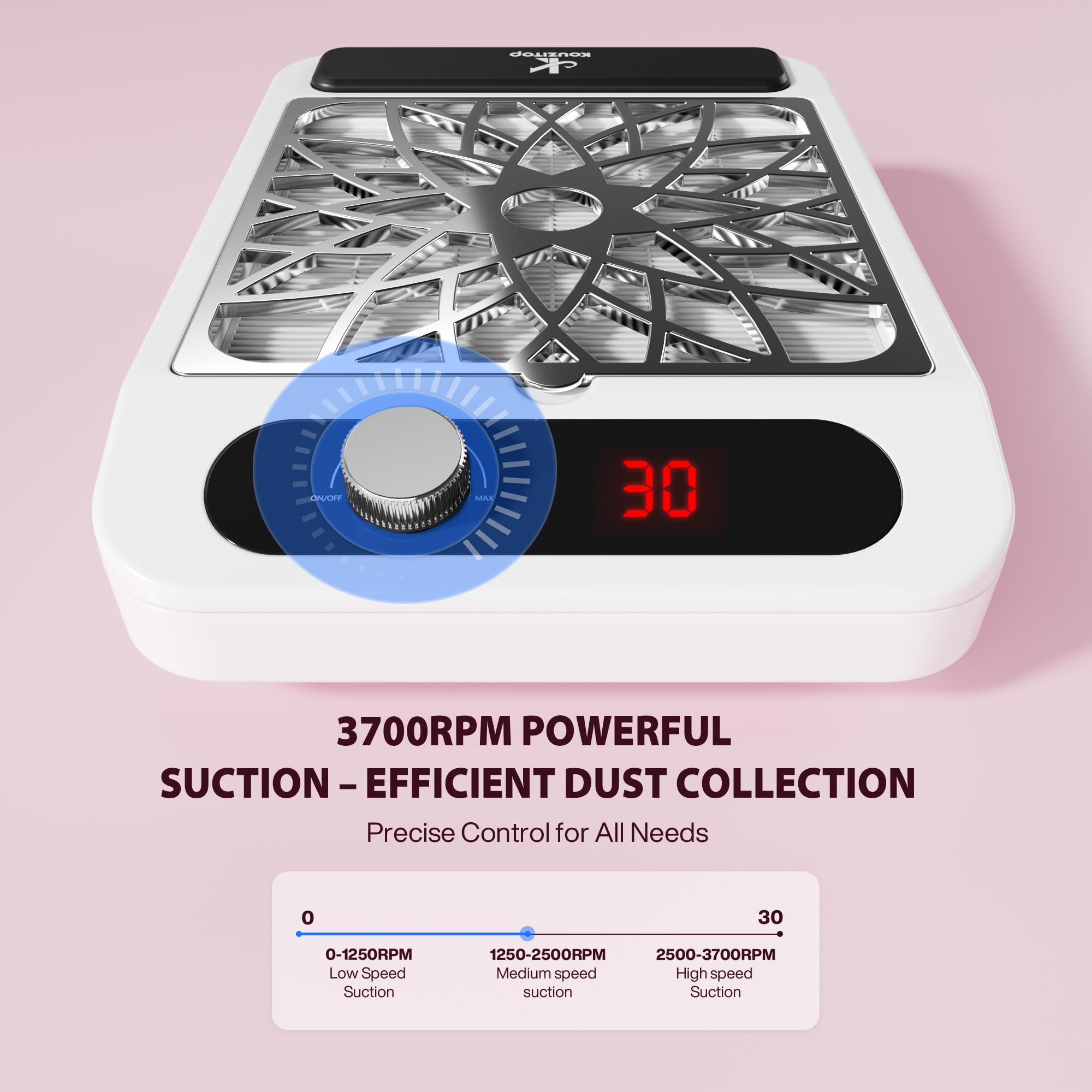 Kouzitop reusable filter demonstrates easy magnetic removal and quick cleaning between clients.