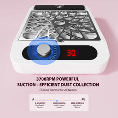 Kouzitop reusable filter demonstrates easy magnetic removal and quick cleaning between clients.
