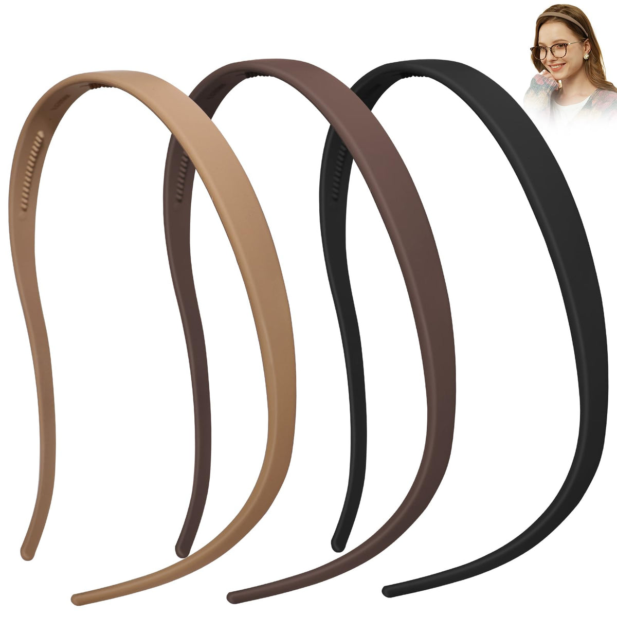 KOVOLITU headbands for eyewear with flexible design reduce pressure during glasses wear.