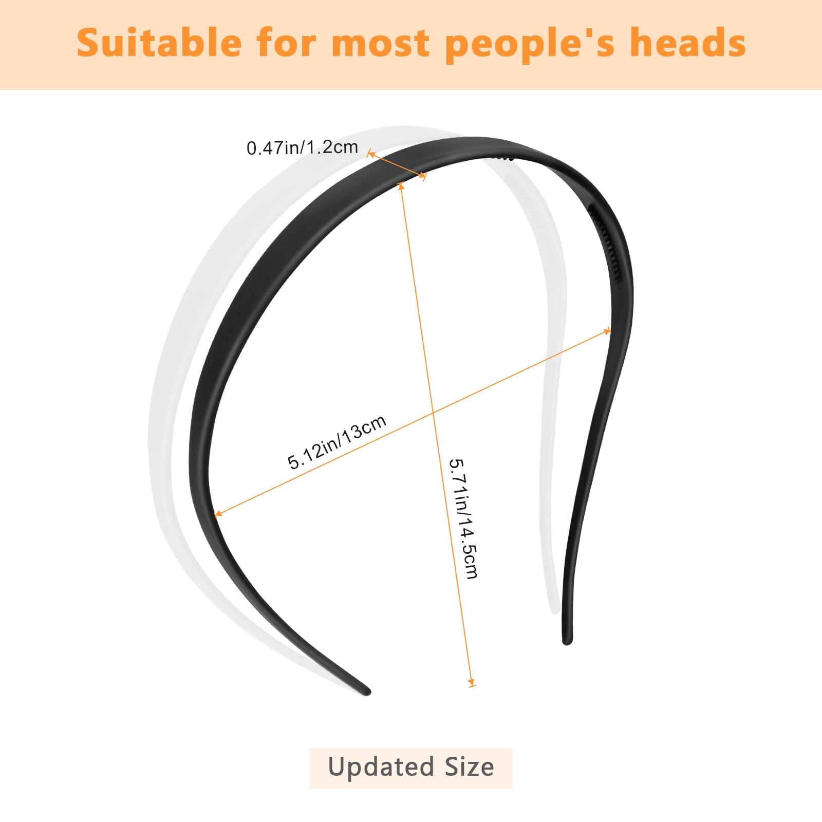 KOVOLITU lightweight plastic headbands for daily activities.