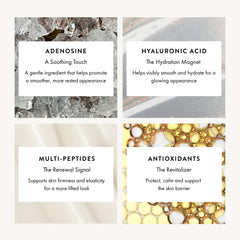 Close-up of KPLUS formula with hyaluronic acid for skin hydration