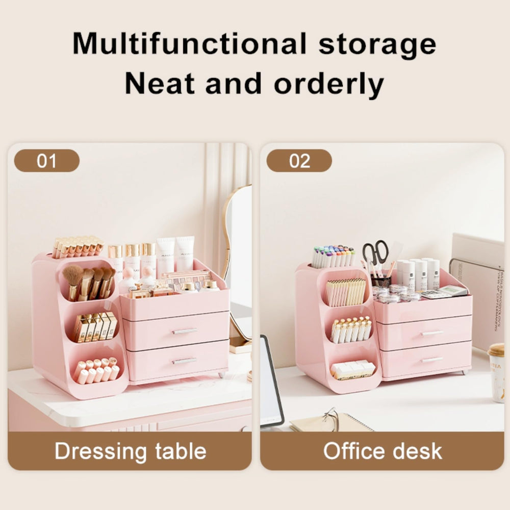 KQJS Makeup Organizer makes a thoughtful gift for organized friends.