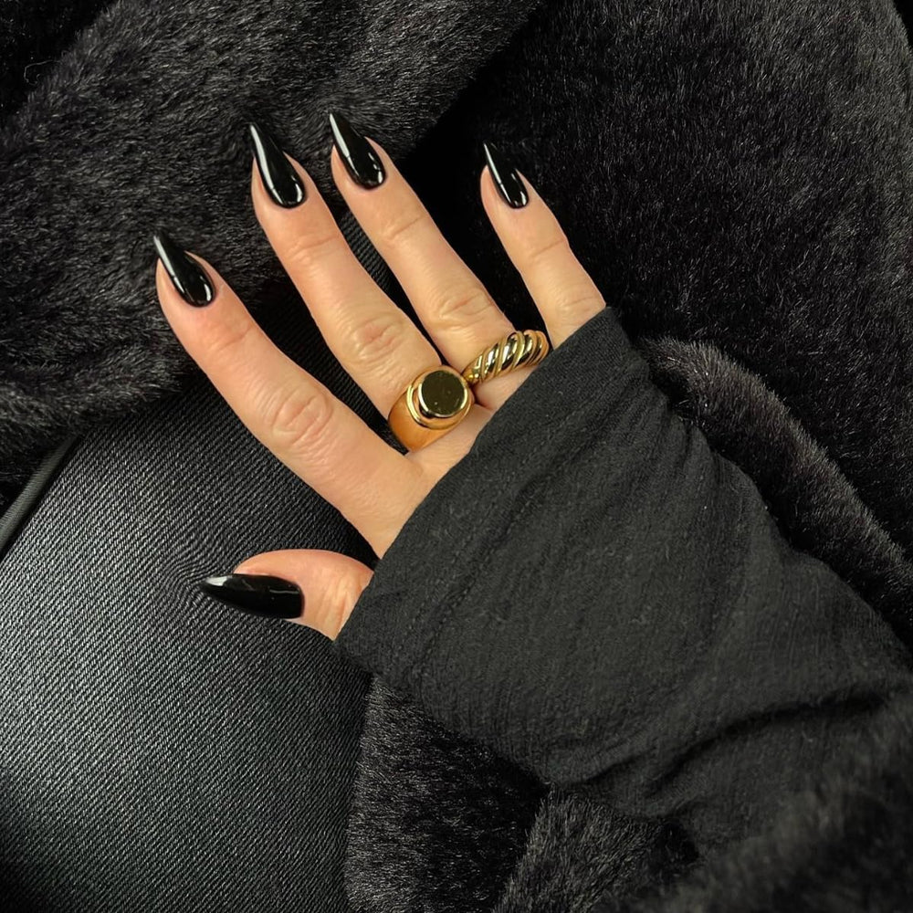KQueenest double-sided nail stickers shown for quick, secure application