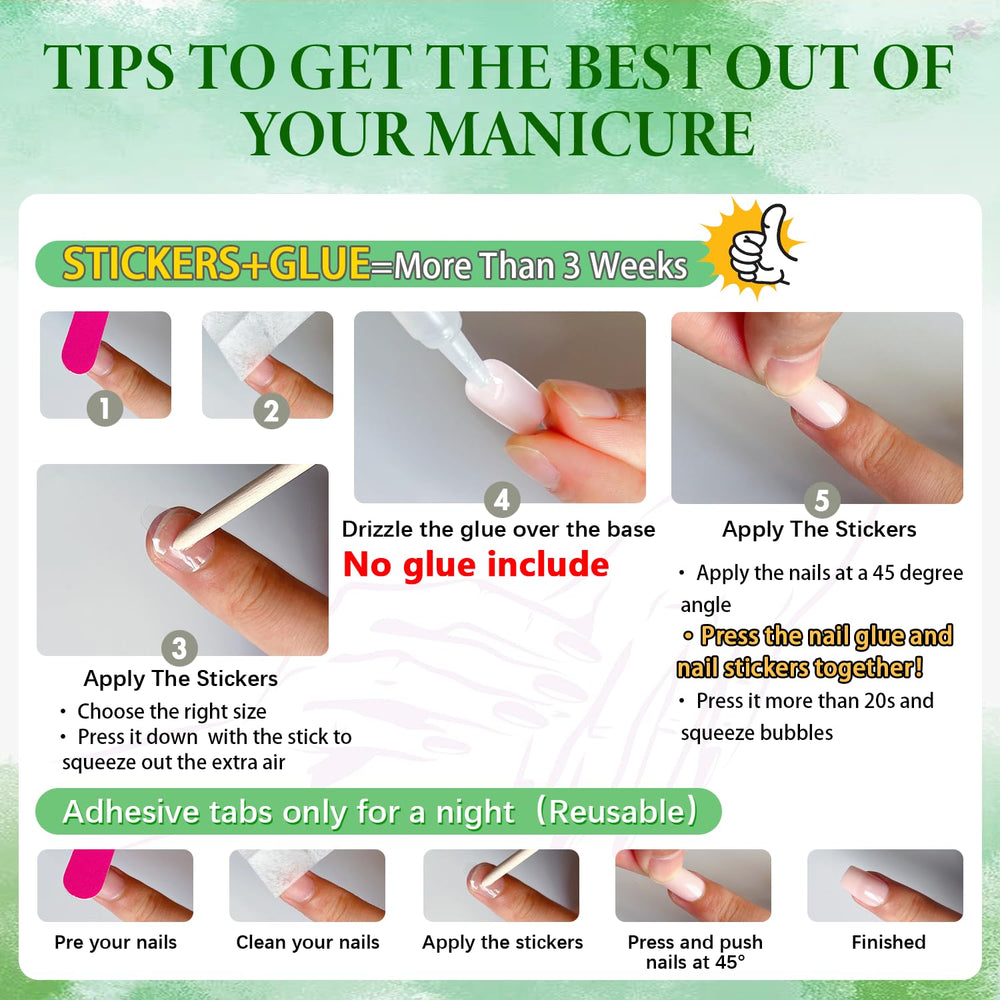Uñas rosadas y blancas para uso diario, KQueenest, estilo limpio.