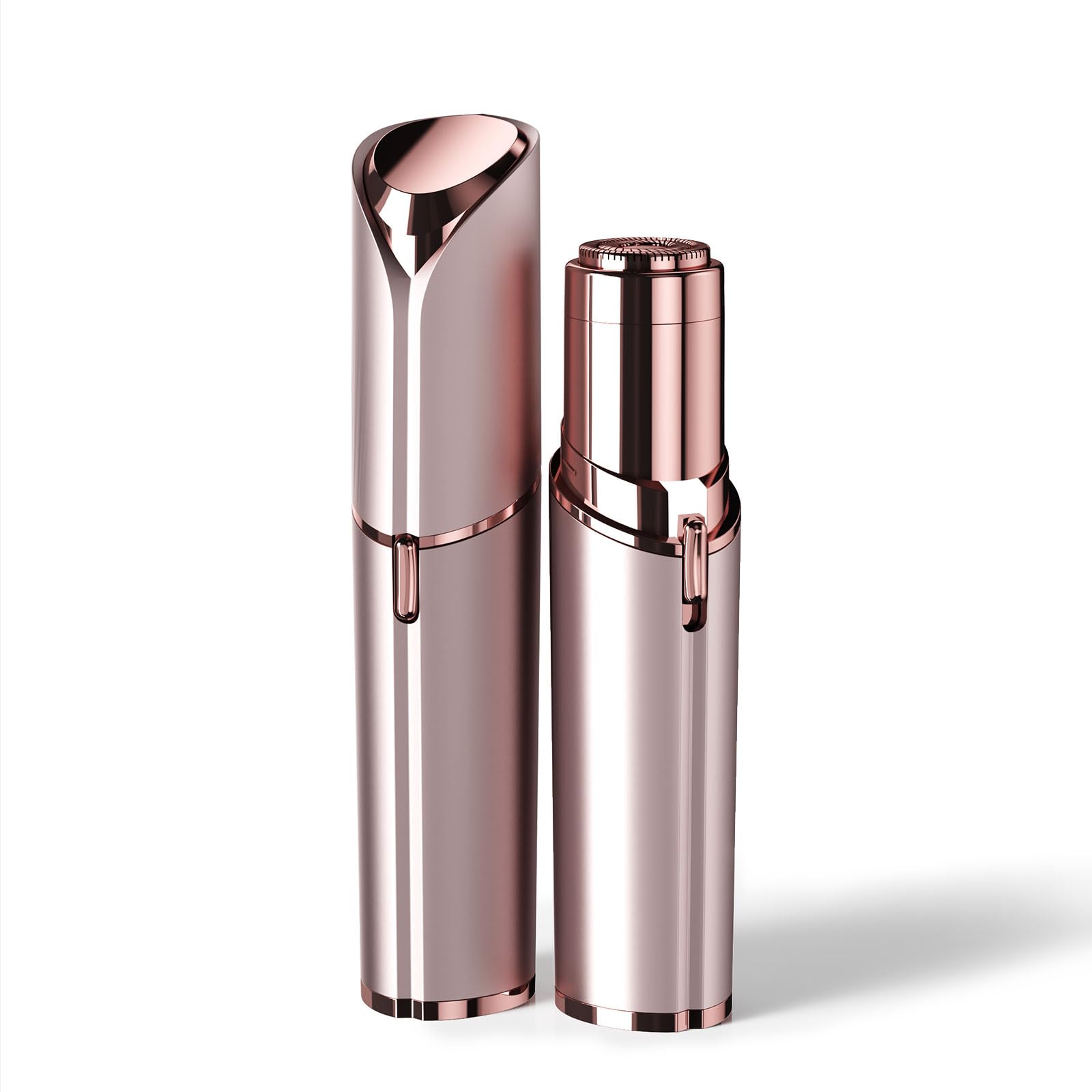 KRADAA facial hair removal in rose gold for smooth skin on the go.