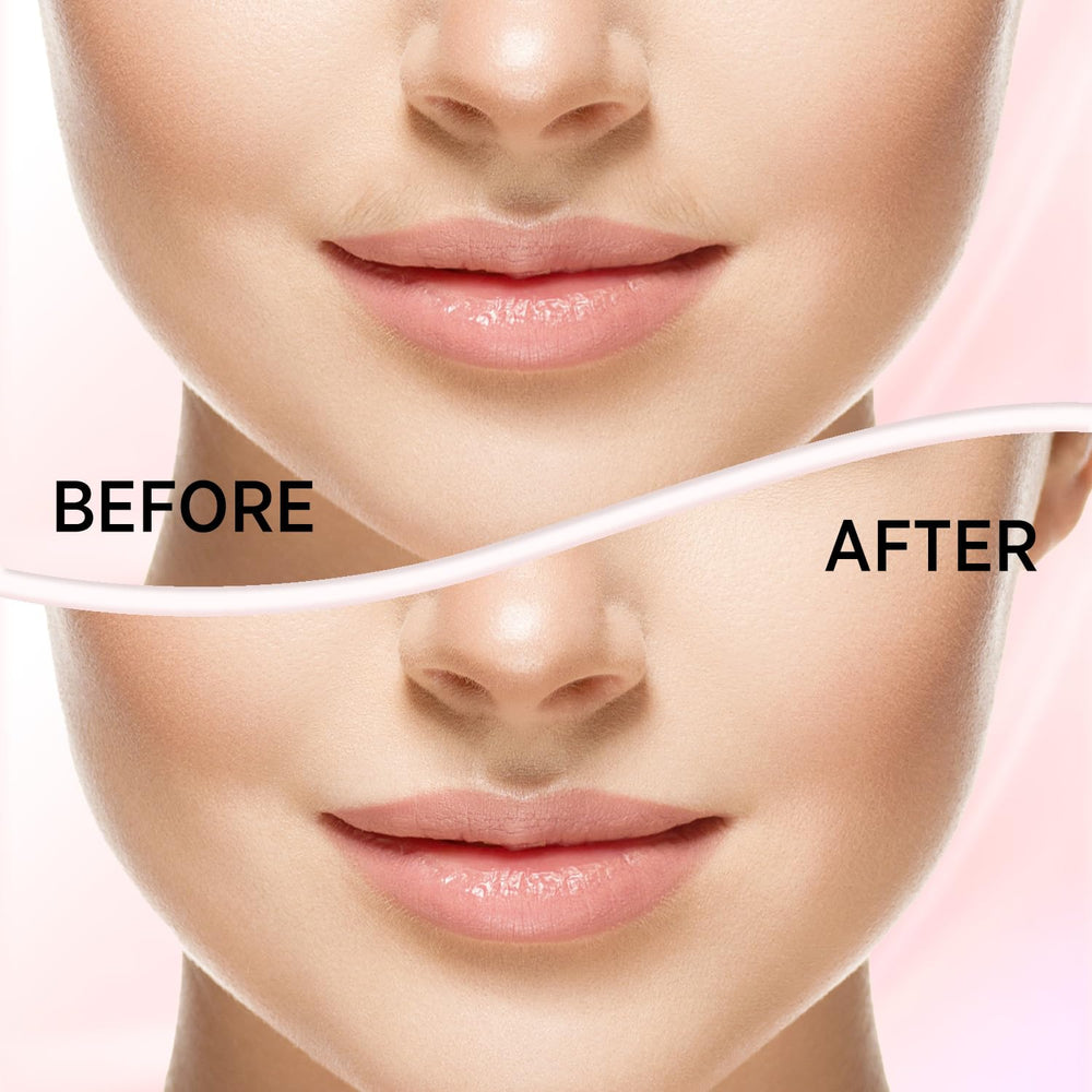 KRADAA hypoallergenic blades protect sensitive skin during use.