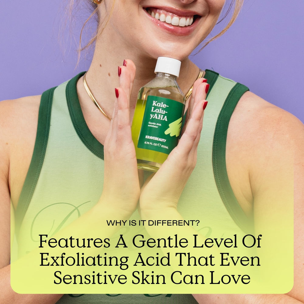 Pores appear decongested after Kale-Lalu-yAHA toner use.