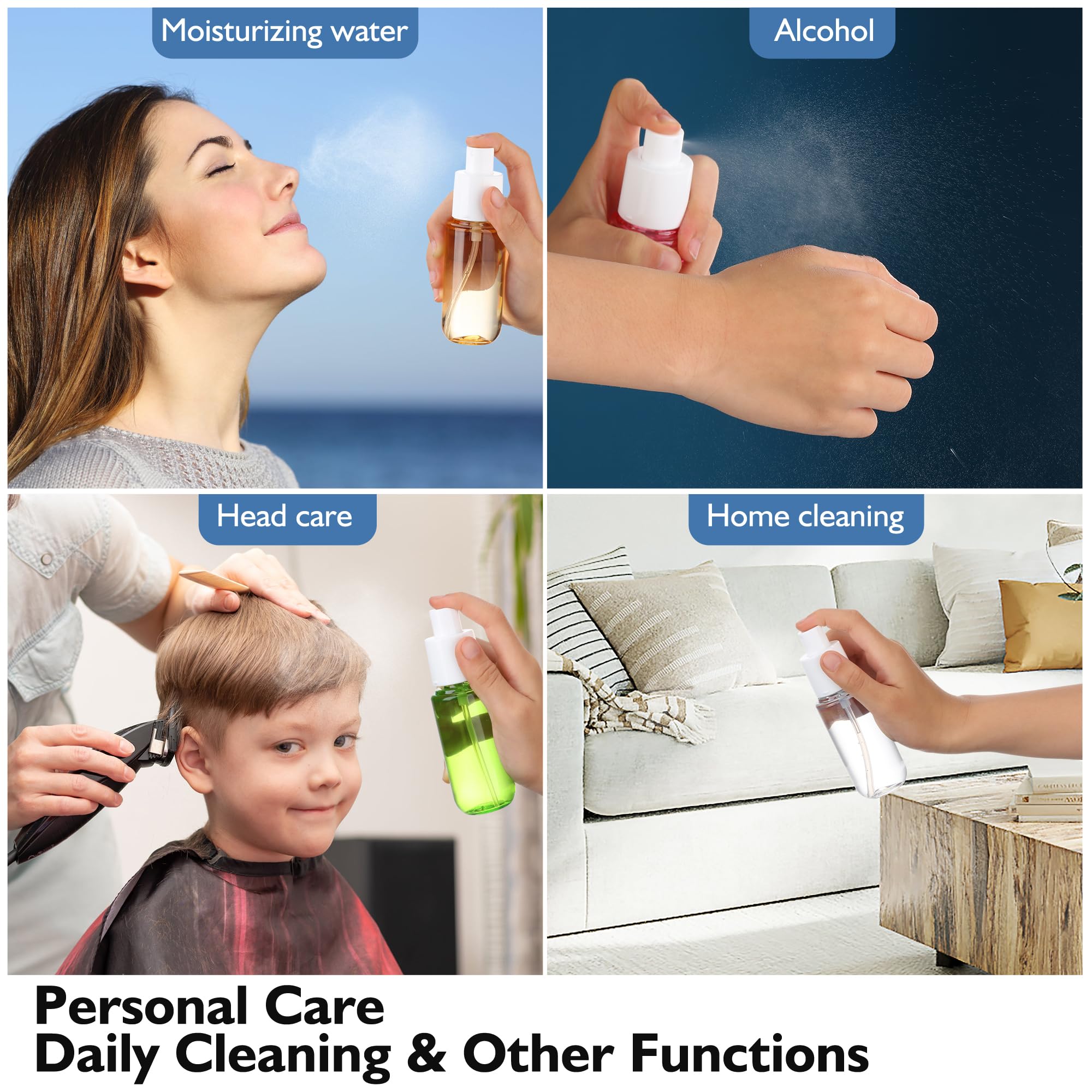 KREMORV 40ml spray bottle in hand, portable and easy to grip.