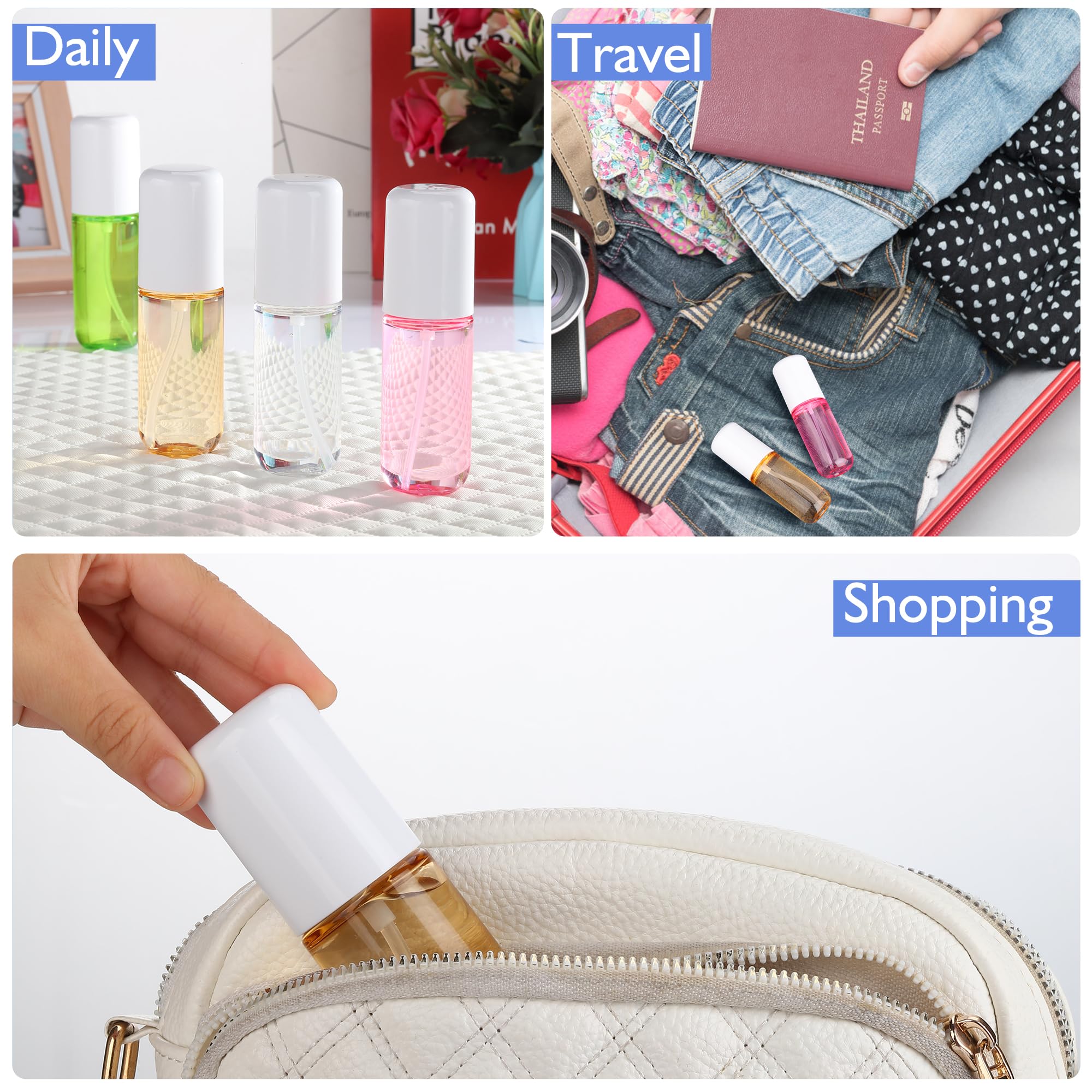 KREMORV 40ml spray bottle packaging, compact travel kit.