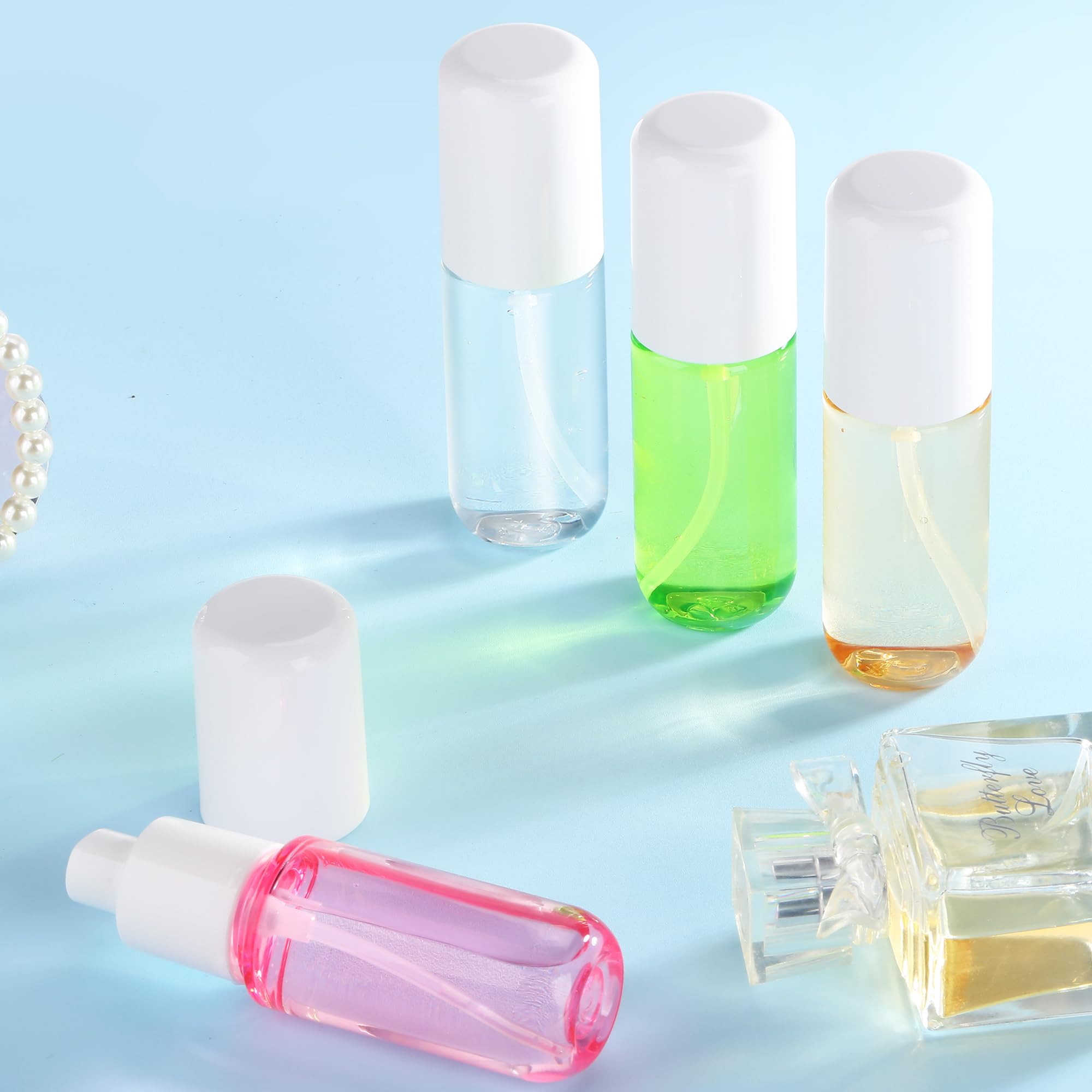 KREMORV 40ml spray bottle travel setup, perfect for on-the-go routines.
