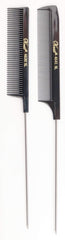Krest Pintail combs weaving foiling fine-tooth rattail for precise separation and durable stainless pins.