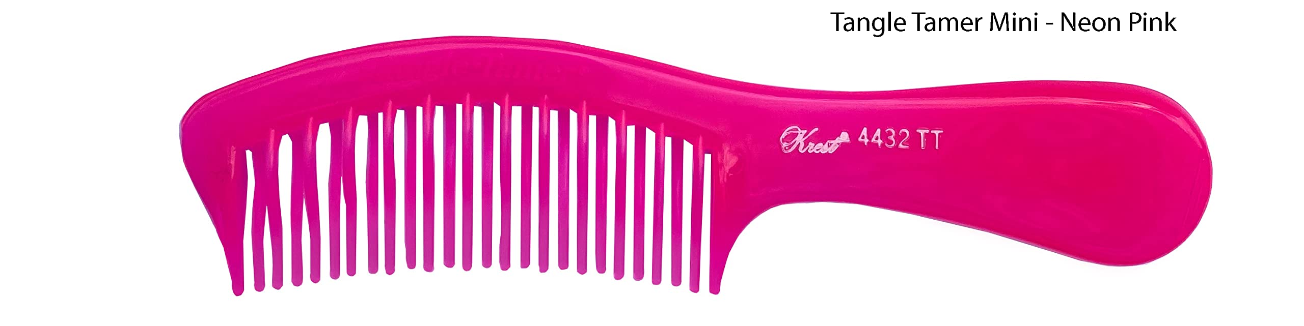 Krest Teal Tangle Tamer packaging display with teal tool.