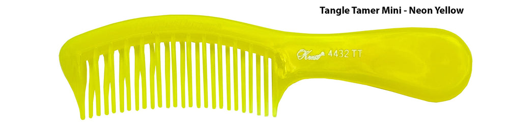 Krest Teal Tangle Tamer travel-ready compact design.