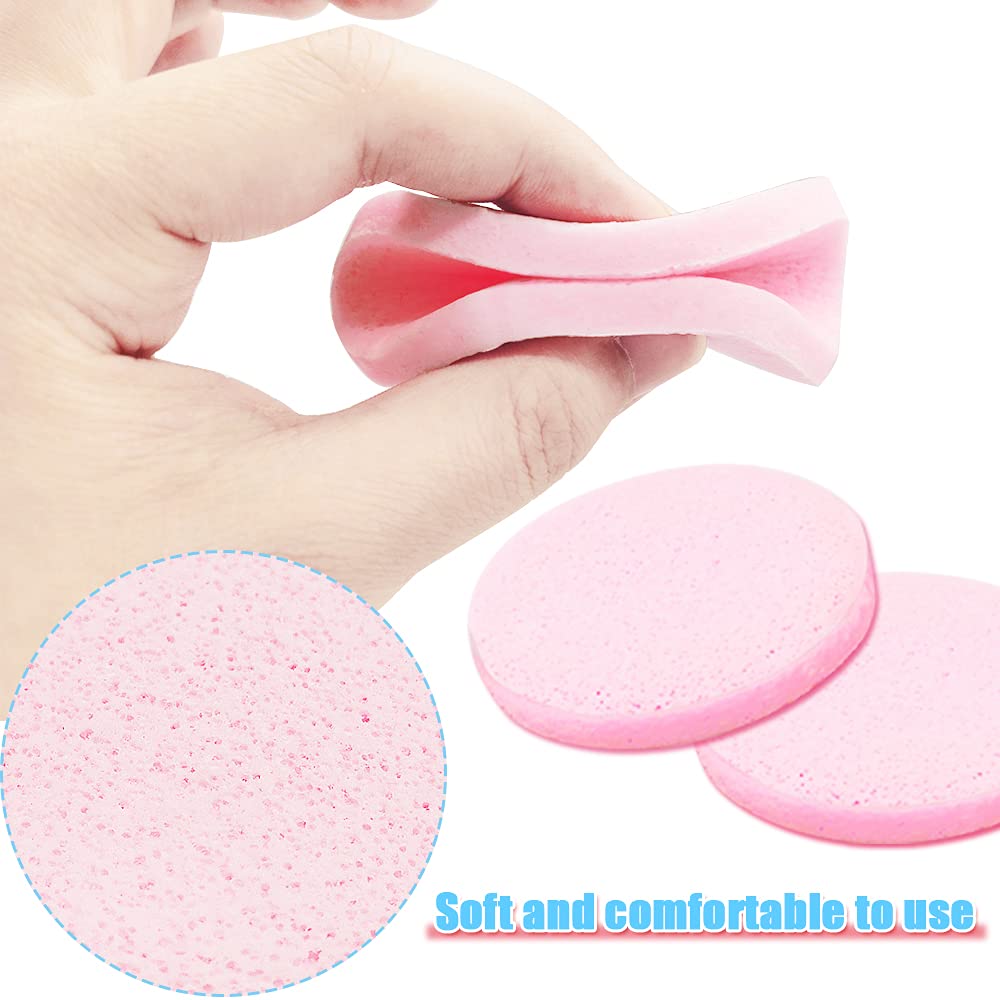 Krgiqn exfoliating wash round sponge for refreshed pores