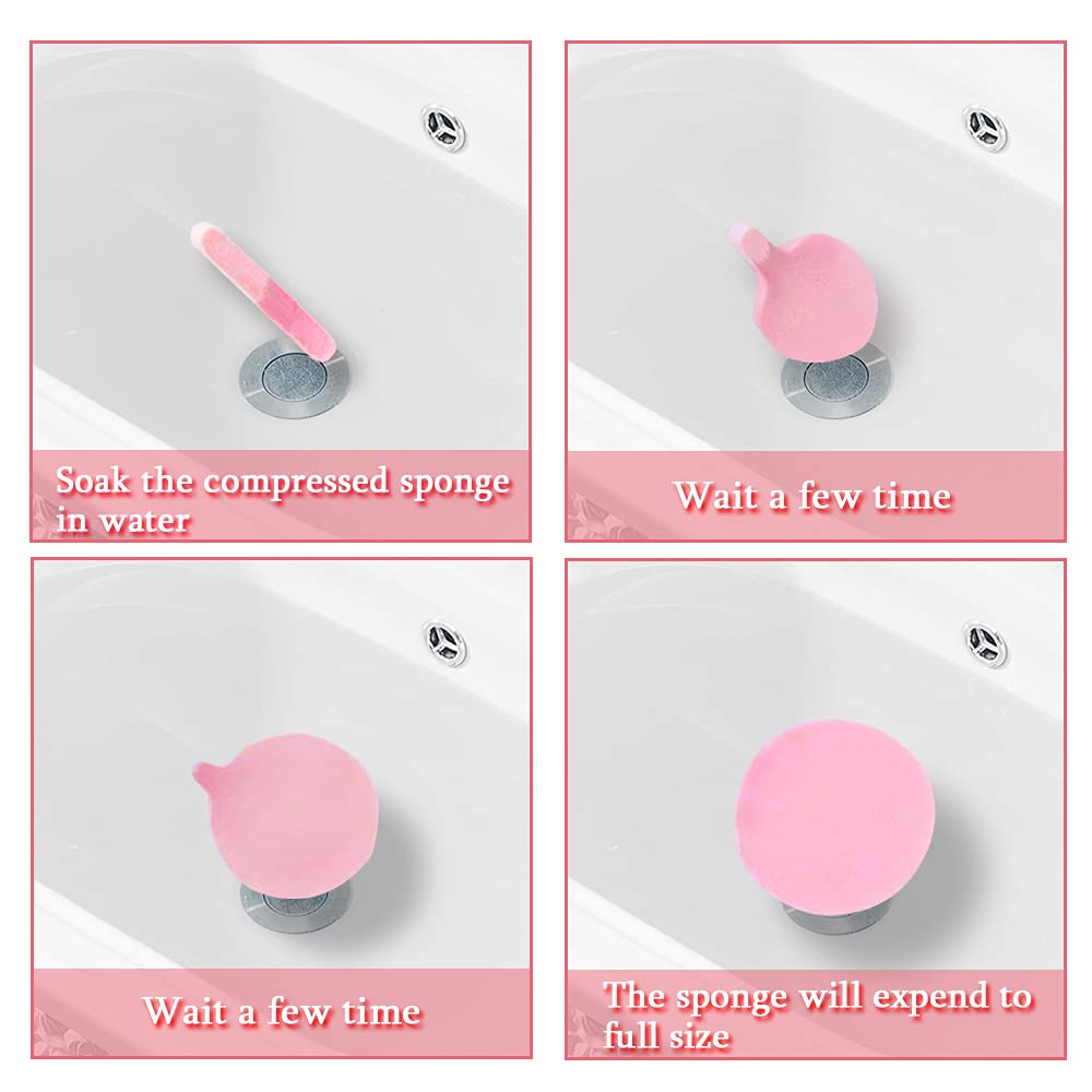 Krgiqn makeup removal sponge pads effective makeup removal with water