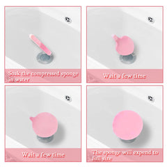 Krgiqn makeup removal sponge pads effective makeup removal with water