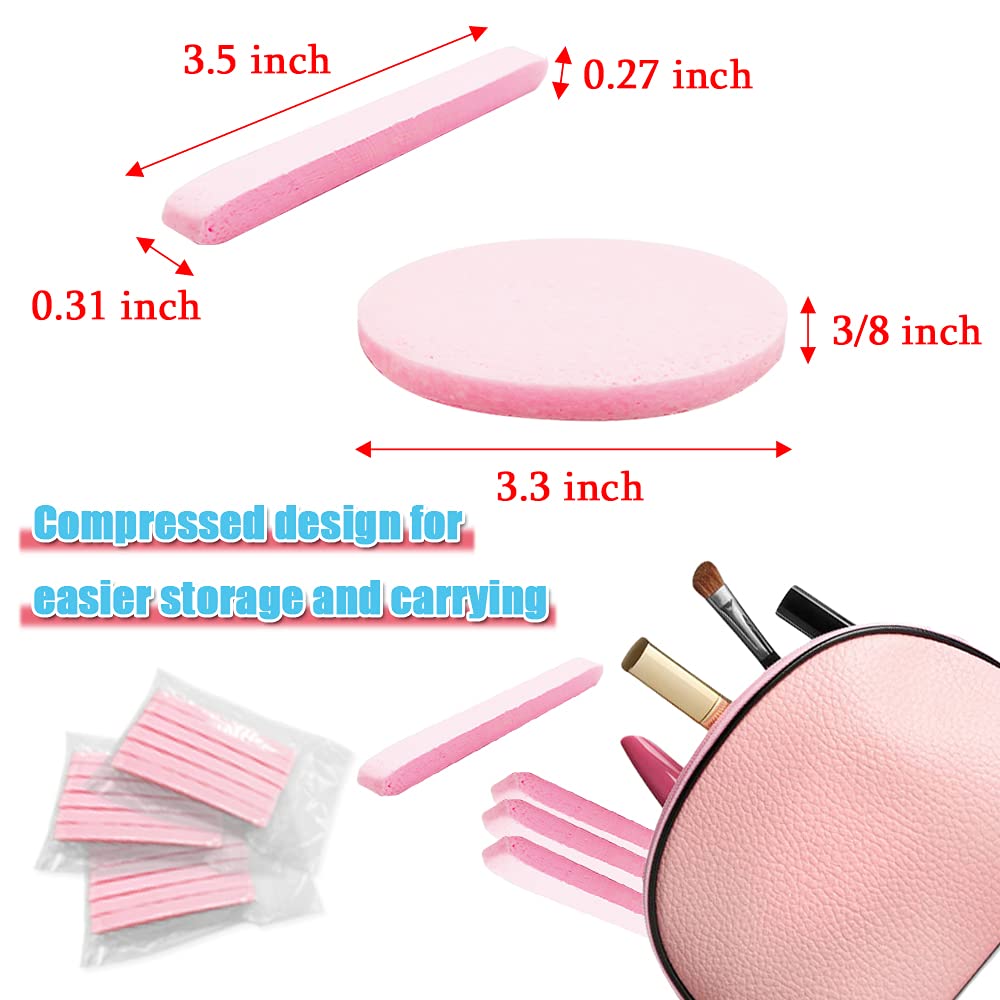Krgiqn reusable face sponges easy to rinse for everyday use