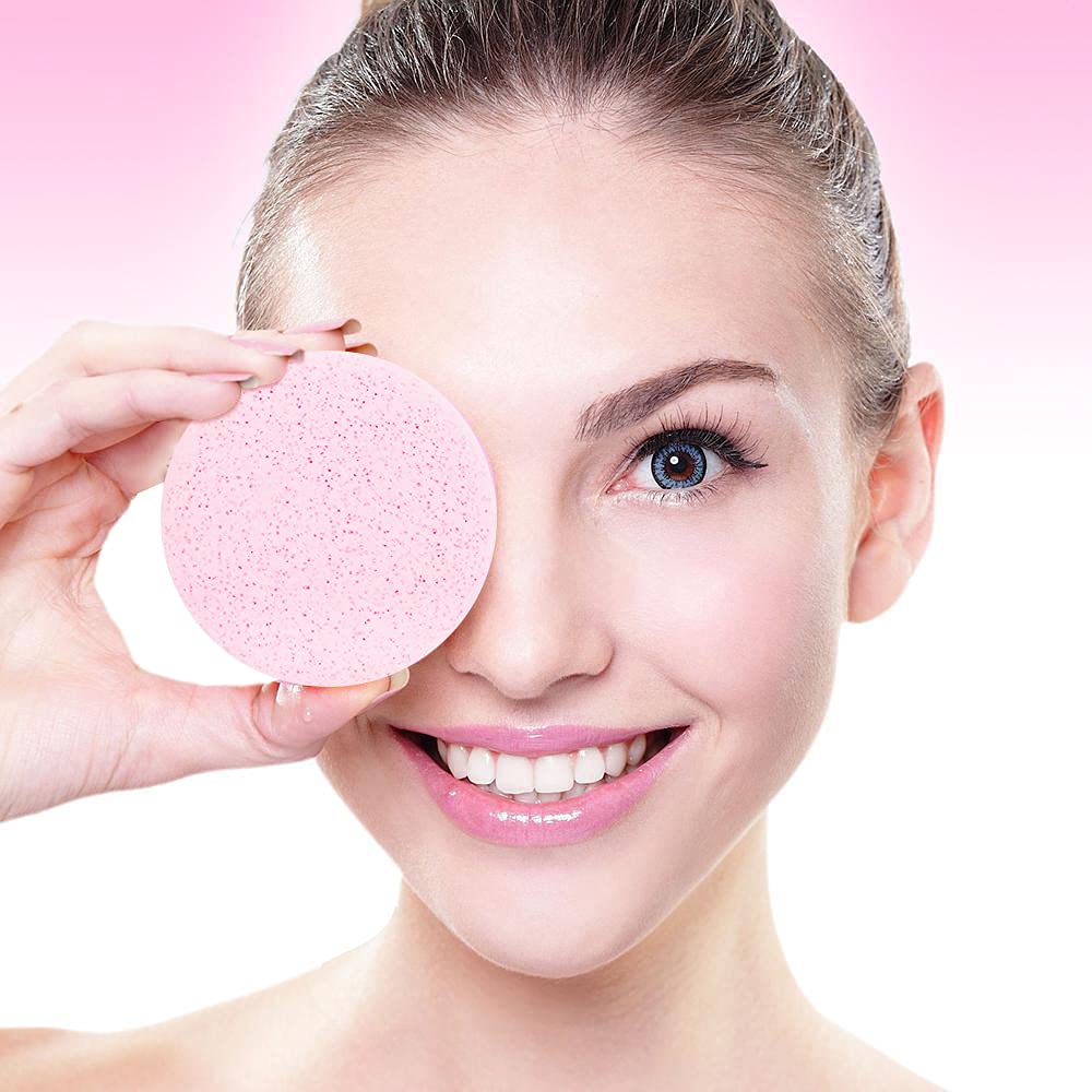 Krgiqn soft skin sponges lightweight, skin-safe cleansing surface
