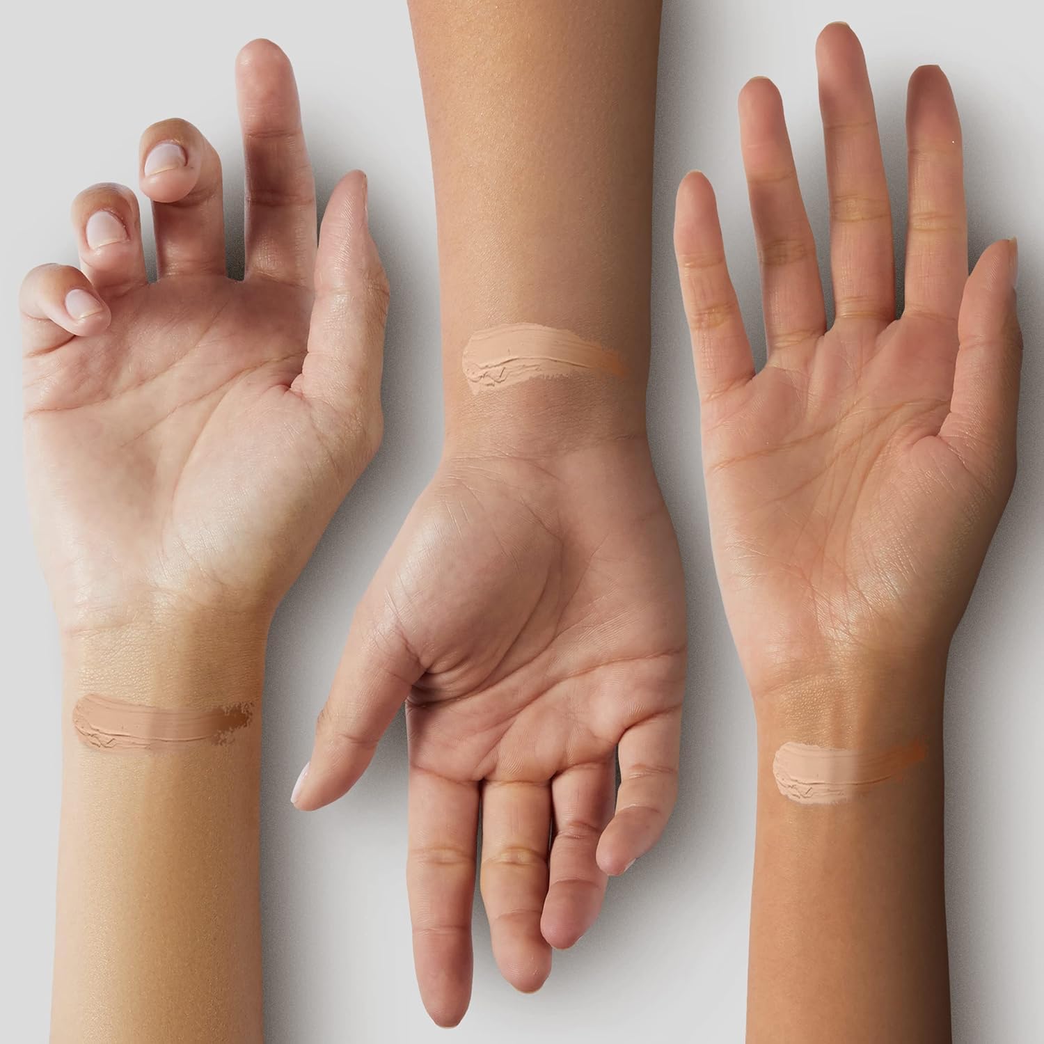 Kriloneal CC Cream all skin types compatibility visual suggests inclusive glow.