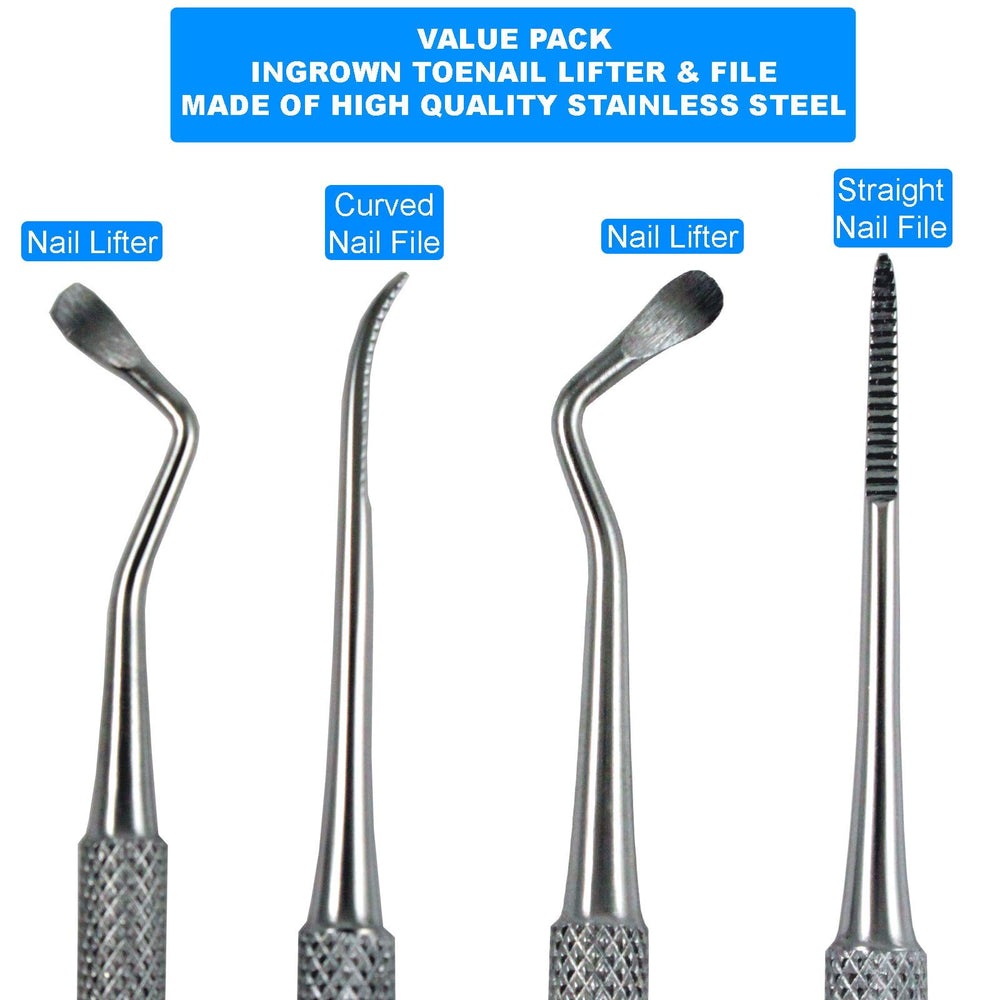 Krisp Beauty cuticle pusher tool with ergonomic grip