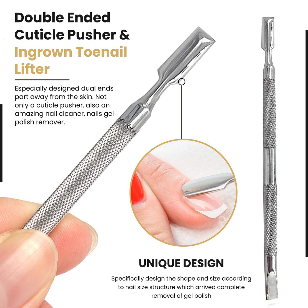 Krisp Beauty ingrown toenail lifter with dual ends for safe debris removal.